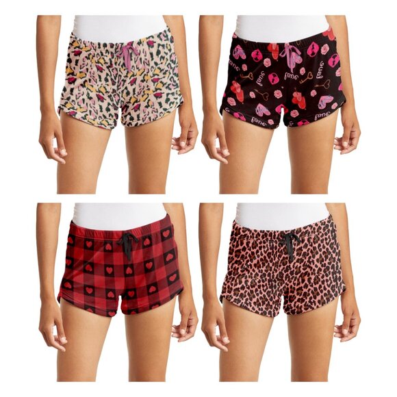 Women's Soft Comfy Breathable Velour Velvet Shorts with Flexible Drawstring Fit - Picture 11 of 16